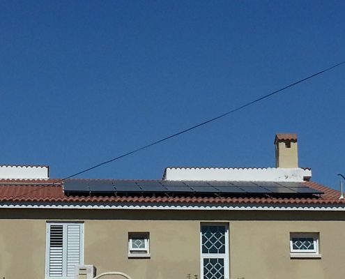 Εγκατάσταση NET-METERING σε κεκλιμένη οροφή στην Αθηαίνου